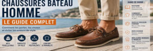 chaussures bateau homme comment porter choisir couleurs look ete casual chic homme
