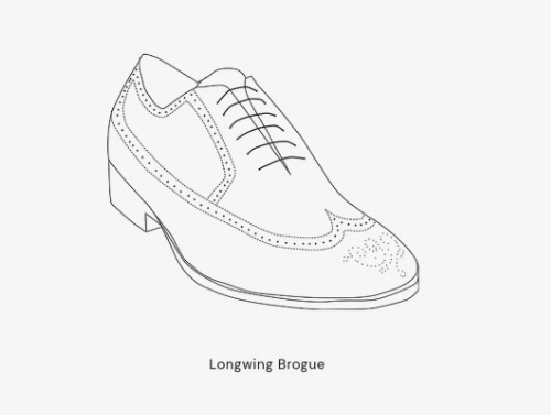 longwing brogues Chaussures Brogues homme