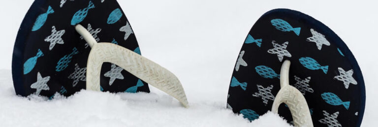 Chaussures interdites en hiver