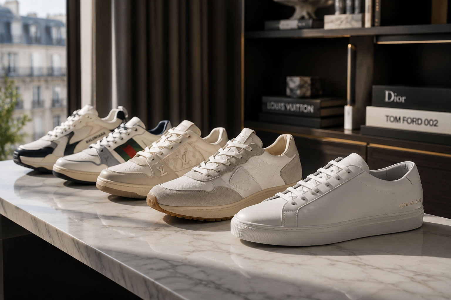 Sélection de baskets de créateur pour homme aux styles premium, luxe, minimaliste et contemporain