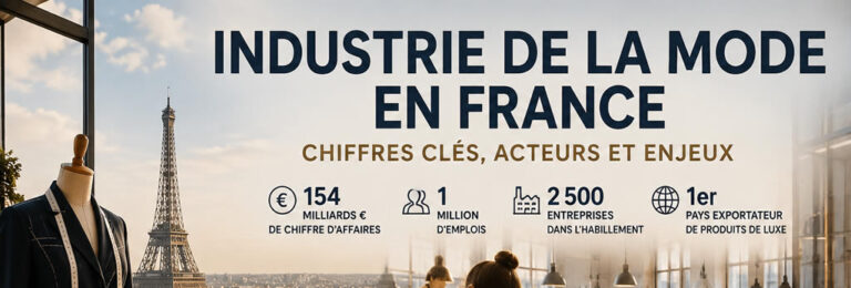 Industrie de la mode en France : poids économique, acteurs et transformations
