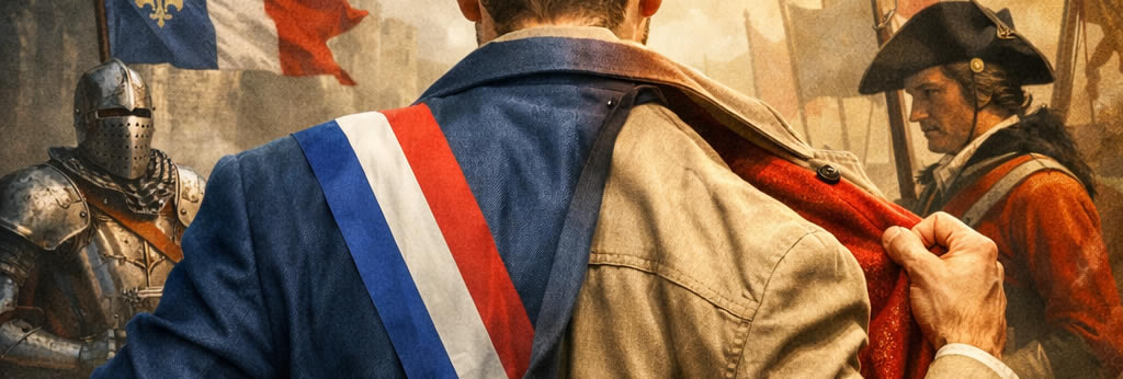 Homme retournant sa veste pour illustrer l’expression « retourner sa veste » et l’opportunisme