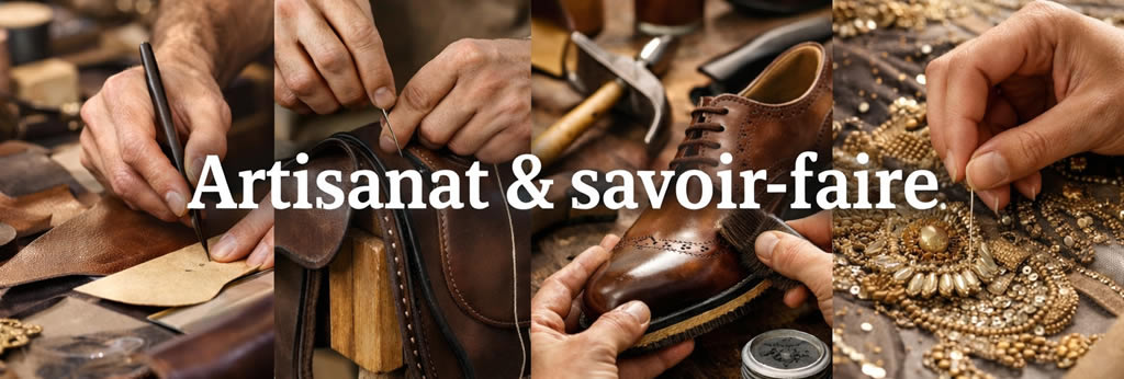 métiers de la mode artisanat cuir maroquinier bottier atelier luxe
