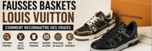 comment reconnaitre fausse basket louis vuitton couture logo prix packaging vraie vs fausse