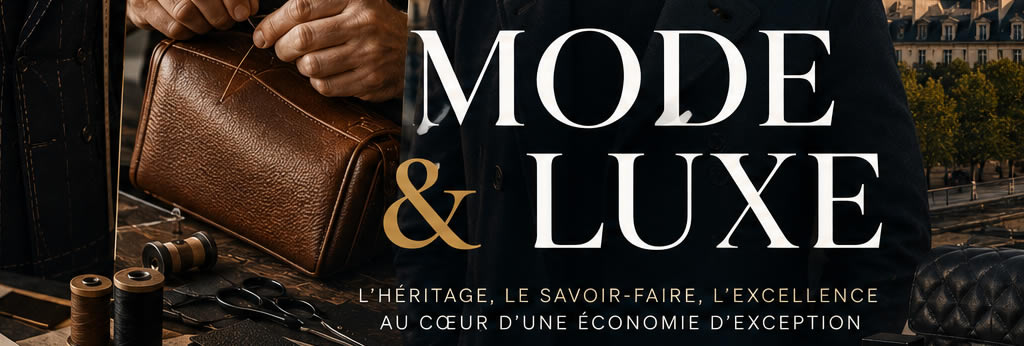 Univers de la mode et du luxe à Paris avec créateur, artisan maroquinier, savoir-faire et produits haut de gamme