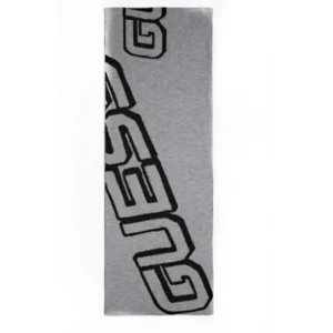 all over logo jacquard scarf