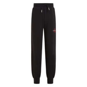 calvin klein jeans pantalon de jogging en coton regeneratif noir avec une coupe relaxed
