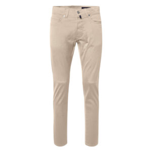 cardin sportswear pantalon en coton beige uni avec une coupe ajustee et une taille standart 6