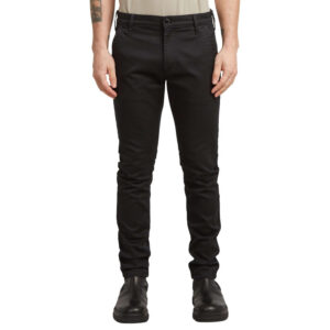 g star raw pantalon 5 poches en coton noir uni avec une coupe skinny et des poches 10