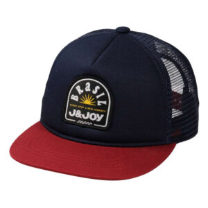 j joy casquette trucker marine en coton