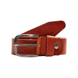 jack jones ceinture camel unie en cuir de buffle 6