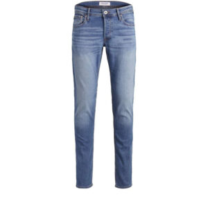 jack jones jean avec effet delave pour homme bleu slim intermediaire 4