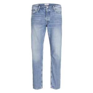 jack jones jean chris en coton melange stone uni avec une coupe regular et 3 poches avant 6