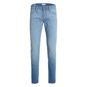 jack jones jean glenn stone uni avec une coupe slim et 3 poches a l avant