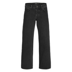 jack jones jean jjieddie jjoriginal sbd 275 noos en coton noir uni avec une coupe large 6
