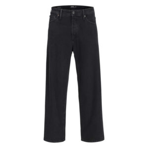 jack jones jean noir uni 5 poches avec une coupe loose et une taille mi haute 12