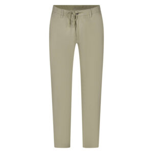 jack jones pantalon chino en coton et lin melange beige uni pourvu d une coupe slim 2