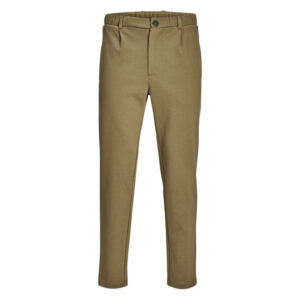 jack jones pantalon chino en coton melange taupe uni a coupe slim et a taille mi haute 6