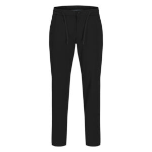 jack jones pantalon chino jpstace neo jogger en coton melange noir uni a coupe droite 2