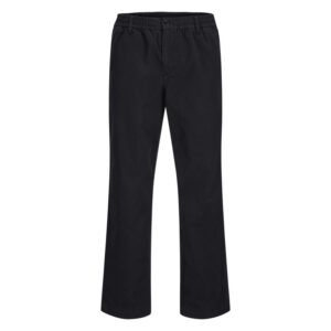 jack jones pantalon karl lawrence en coton noir pourvu d une taille elastiquee 2