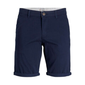 jack jones short chino david en coton marine uni coupe chino avec poches laterales 2