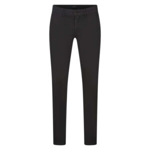 lcdn pantalon chino en coton anthracite effet nid d abeille a coupe droite