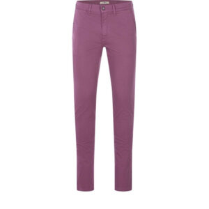 lcdn pantalon framboise pour homme en maille nid d abeille coupe slim young