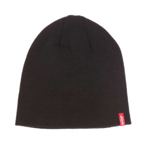 levi s acc bonnet fin otis noir uni sans revers et chaud