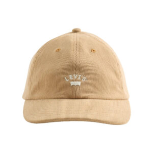 levi s acc casquette beige unie en velours cotele pourvue du logo de la marque