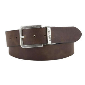 levi s acc ceinture noire en cuir avec une boucle a ardillon carree