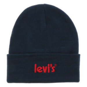 levi s bonnet poster logo beanie marine uni