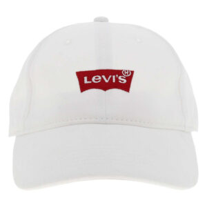 levi s casquette blanche en coton unie