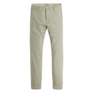 levi s chino en coton beige uni avec une coupe slim et des passants pour ceinture
