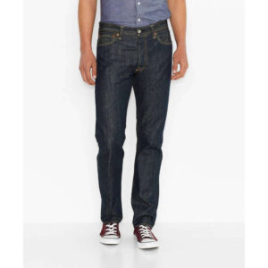 levi s jean 501 bleu jean en coton avec une coupe regular 14