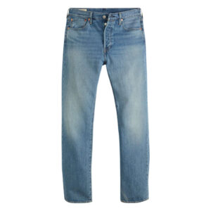 levi s jean 501 levi s original en coton bleu ciel delave avec une coupe droite 2