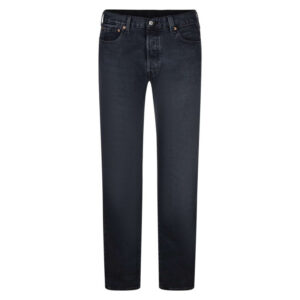levi s jean 501 levi s original en coton de couleur bleu uni et a coupe regular 4