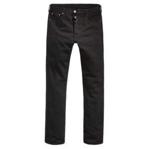 levi s jean 501 noir en coton uni avec une coupe droite et passants pour ceinture 2