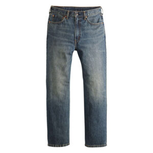 levi s jean 565 loose straight en coton bleu uni avec une coupe droite 6