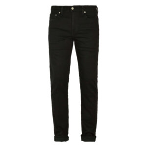 levi s jean noir uni a coupe droite et a fermeture zippee boutonnee 16