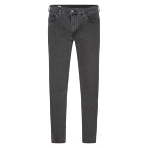 levi s jean slim 5 poches 511 en coton melange doux anthracite effet use a zip et bouton
