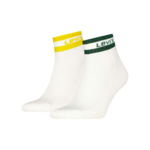 levi s lot de 2 paires de chaussettes en coton melange multicolores a rayures 2