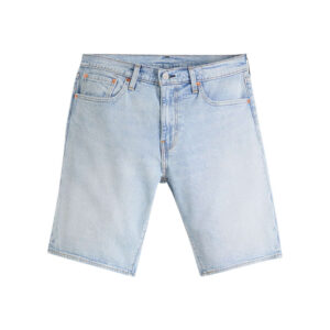 levi s short 405 en coton ciel coupe droite pourvu de coutures contrastees camel 8