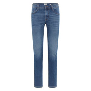 mustang jean bleu stone delave avec une coupe slim et une taille basse 8