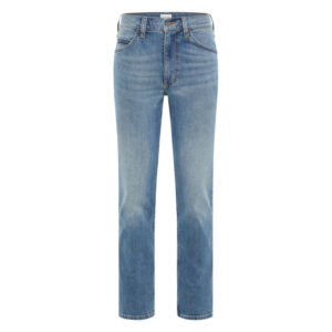 mustang jean en coton bleu stone delave a coupe regular fit et a taille mi haute 8