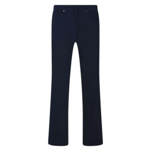 mustang jean en coton marine avec une coupe unie regular fit et 5 poches 2