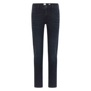mustang jean en coton melange bleu indigo delave a coupe slim et a taille basse 4