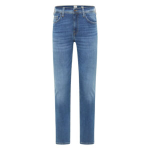 mustang jean en coton stone uni avec une coupe slim a zip et a bouton 12
