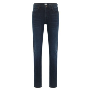 mustang jean frisco skinny en coton bleu indigo delave et une taille mi haute l32