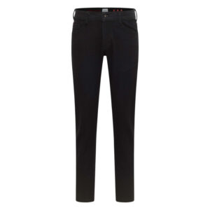 mustang jean oregon slim k en coton noir a coupe slim avec multiples poches