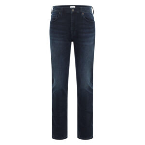 mustang jean vegas en coton indigo slim avec patch de la marque a l arriere 6